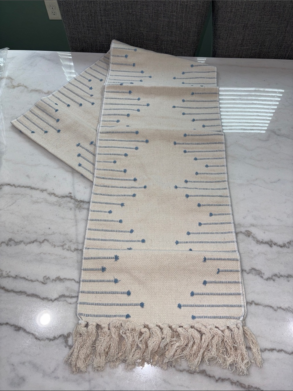 Rustic Boho Table Runner - Picture 4 of 6